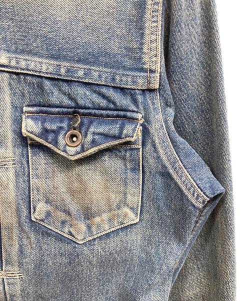 KURO（クロ）KURO (クロ) Denim Jacket Vintage Wash 03 インディゴ 未使用品の古着・服飾アイテム