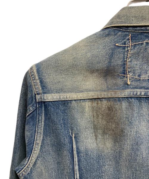 KURO（クロ）KURO (クロ) Denim Jacket Vintage Wash 03 インディゴ 未使用品の古着・服飾アイテム