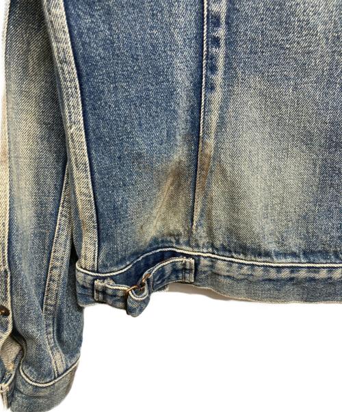 KURO（クロ）KURO (クロ) Denim Jacket Vintage Wash 03 インディゴ 未使用品の古着・服飾アイテム