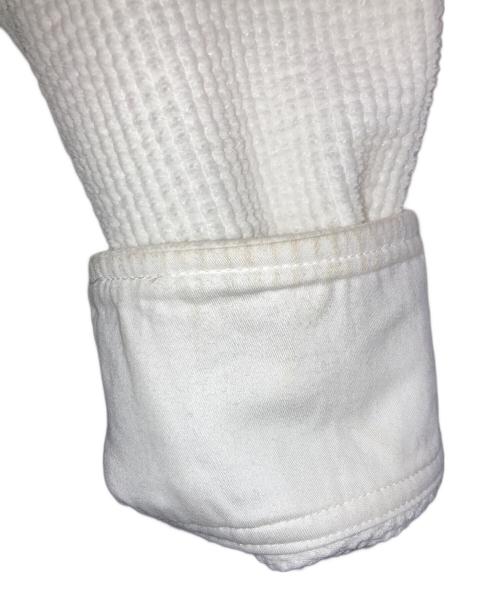 CABAN（キャバン）CABaN (キャバン) ストレッチコーデュロイ シャツブルゾン ホワイト サイズ:Freeの古着・服飾アイテム