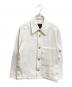 CABaN（キャバン）の古着「ストレッチコーデュロイ シャツブルゾン」｜ホワイト