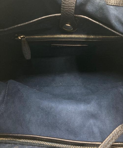 GALLERIANT（ガレリアント）GALLERIANT (ガレリアント) ハンドバッグ ネイビーの古着・服飾アイテム