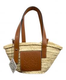 LOEWE（ロエベ）の古着「バスケットバッグ スモール」｜ブラウン