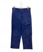 COMME des GARCONS JUNYA WATANABE MANコム デ ギャルソン ジュンヤ ワタナベ マン）の古着「コットンパンツ」｜ブルー