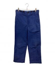 COMME des GARCONS JUNYA WATANABE MAN（コム デ ギャルソン ジュンヤ ワタナベ マン）の古着「コットンパンツ」｜ブルー