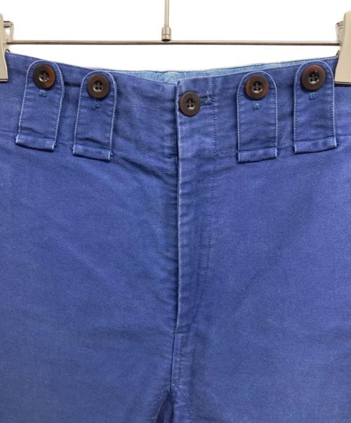 COMME des GARCONS JUNYA WATANABE MAN（コム デ ギャルソン ジュンヤ ワタナベ マン）COMME des GARCONS JUNYA WATANABE MAN (コム デ ギャルソン ジュンヤ ワタナベ マン) コットンパンツ ブルー サイズ:XSの古着・服飾アイテム