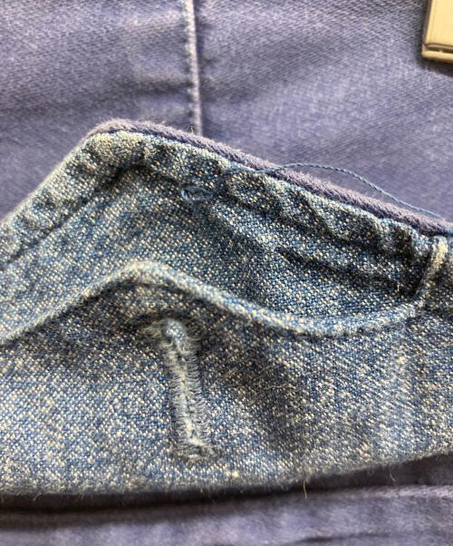 COMME des GARCONS JUNYA WATANABE MAN（コム デ ギャルソン ジュンヤ ワタナベ マン）COMME des GARCONS JUNYA WATANABE MAN (コム デ ギャルソン ジュンヤ ワタナベ マン) コットンパンツ ブルー サイズ:XSの古着・服飾アイテム