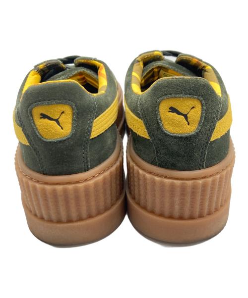 Fenty PUMA by Rihanna（フェンティ プーマ バイ リアーナ）FENTY PUMA by Rihanna (フェンティ プーマ バイ リアーナ) CREEPERSUEDE グリーン サイズ:UK7.5の古着・服飾アイテム