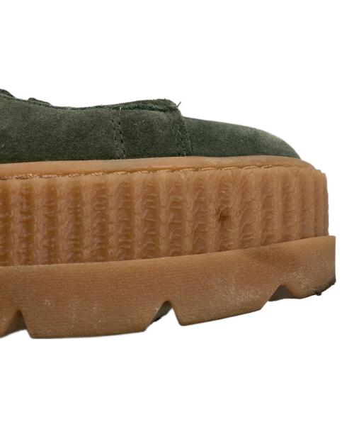 Fenty PUMA by Rihanna（フェンティ プーマ バイ リアーナ）FENTY PUMA by Rihanna (フェンティ プーマ バイ リアーナ) CREEPERSUEDE グリーン サイズ:UK7.5の古着・服飾アイテム