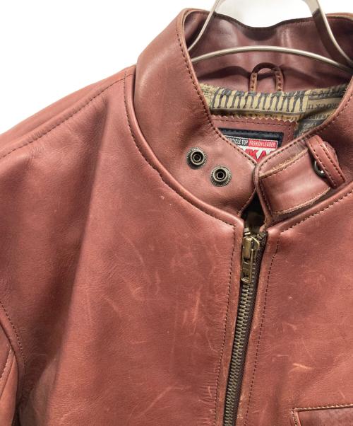 NANKAI（ナンカイ）NANKAI (ナンカイ) レザージャケット ブラウン サイズ:XLの古着・服飾アイテム