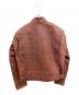 NANKAI (ナンカイ) レザージャケット ブラウン サイズ:XL：10000円