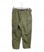 GRAMICCI×LOWERCASEグラミチ×ロウワーケース）の古着「NYLON TRACK PANT」｜カーキ
