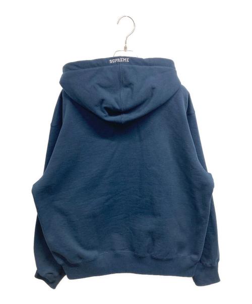 SUPREME（シュプリーム）Supreme (シュプリーム) 24FW S Logo Zip Up Hooded Sweatshirt ネイビー サイズ:Mの古着・服飾アイテム