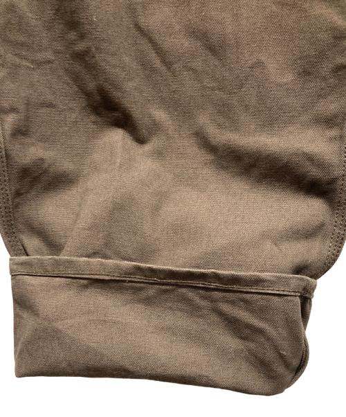 stussy（ステューシー）stussy (ステューシー) Canvas Carpenter ブラウン サイズ:34の古着・服飾アイテム