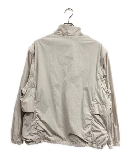 funktionella klader（ファンクショネラ・クレーダー）Funktionella klader (ファンクショネラ・クレーダー) CARRY PKT 2WAYジャケット グレー サイズ:Lの古着・服飾アイテム