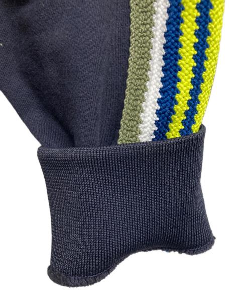 LACOSTE（ラコステ）LACOSTE (ラコステ) ショルダーニットテーピング ショートトラックジャケット ブラック サイズ:40の古着・服飾アイテム