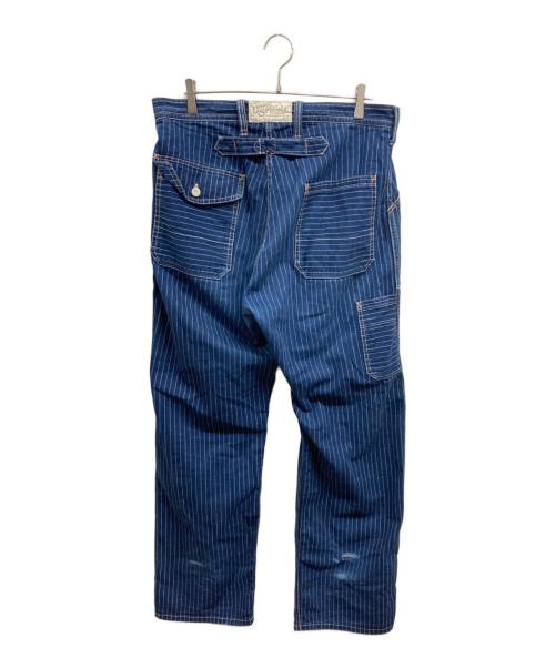 freewheelers（フリーホイーラーズ）FREEWHEELERS (フリーホイーラーズ) ワイドパンツ ブルー サイズ:ーの古着・服飾アイテム