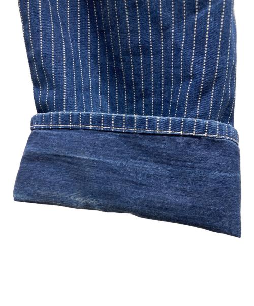 freewheelers（フリーホイーラーズ）FREEWHEELERS (フリーホイーラーズ) ワイドパンツ ブルー サイズ:ーの古着・服飾アイテム