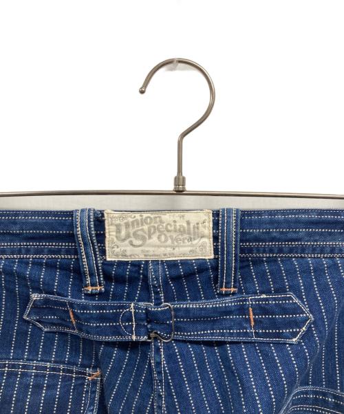 freewheelers（フリーホイーラーズ）FREEWHEELERS (フリーホイーラーズ) ワイドパンツ ブルー サイズ:ーの古着・服飾アイテム