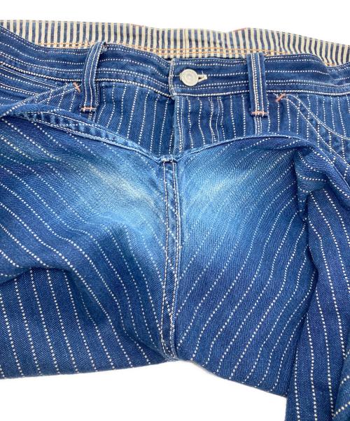 freewheelers（フリーホイーラーズ）FREEWHEELERS (フリーホイーラーズ) ワイドパンツ ブルー サイズ:ーの古着・服飾アイテム