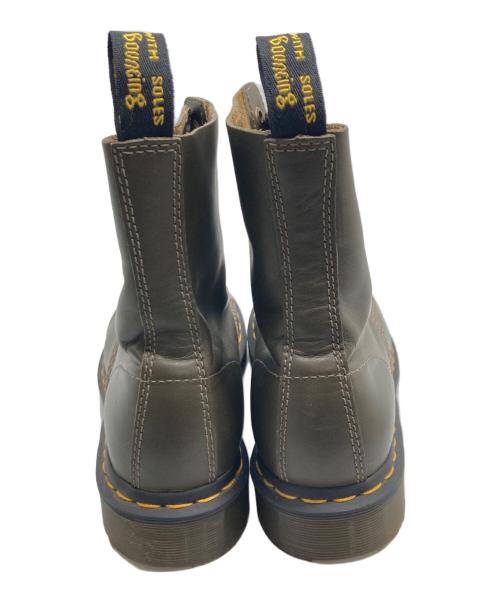 Dr.Martens（ドクターマーチン）Dr.Martens (ドクターマーチン) 8ホールブーツ グリーン サイズ:38の古着・服飾アイテム