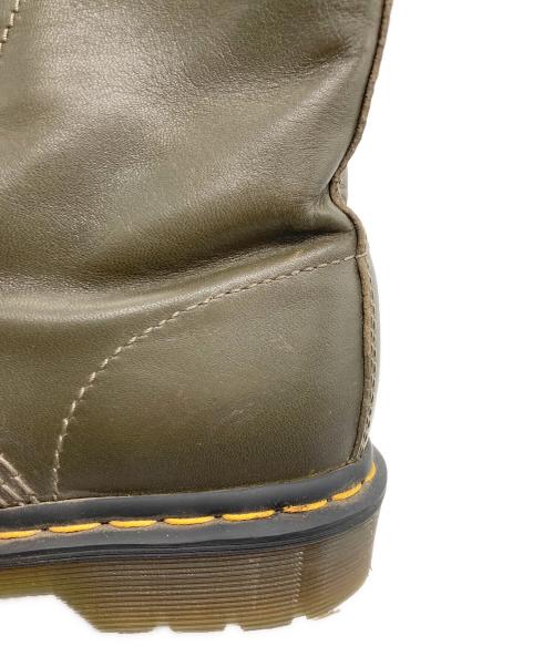 Dr.Martens（ドクターマーチン）Dr.Martens (ドクターマーチン) 8ホールブーツ グリーン サイズ:38の古着・服飾アイテム