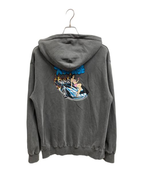 X-LARGE（エクストララージ）X-LARGE (エクストララージ) ピグメントプルオーバーパーカー グレー サイズ:Mの古着・服飾アイテム