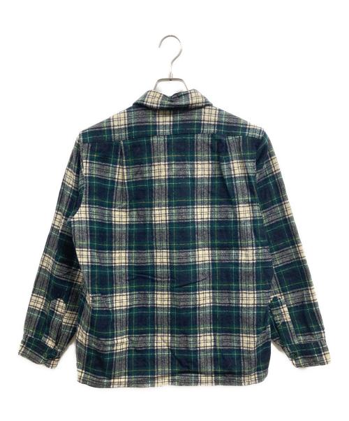 PENDLETON（ペンドルトン）PENDLETON (ペンドルトン) 70sボードシャツ グリーン サイズ:Mの古着・服飾アイテム