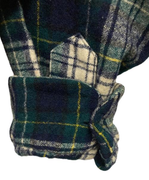 PENDLETON（ペンドルトン）PENDLETON (ペンドルトン) 70sボードシャツ グリーン サイズ:Mの古着・服飾アイテム