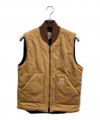 CarHarttカーハート）の古着「BRN DUCK VEST」｜ブラウン