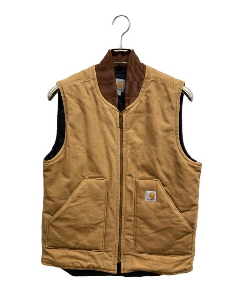 CarHartt（カーハート）CarHartt (カーハート) BRN DUCK VEST ブラウン サイズ:Sの古着・服飾アイテム