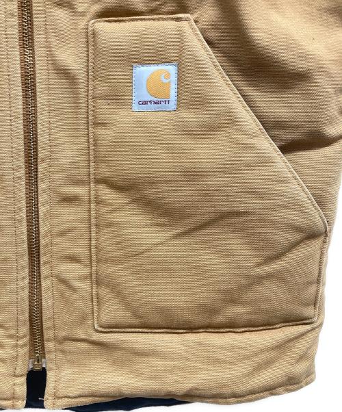 CarHartt（カーハート）CarHartt (カーハート) BRN DUCK VEST ブラウン サイズ:Sの古着・服飾アイテム
