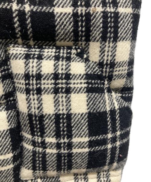 THE NORTHFACE PURPLELABEL（ザ・ノースフェイス パープルレーベル）THE NORTHFACE PURPLELABEL (ザ・ノースフェイス パープルレーベル) Harris Tweed (ハリスツイード) ハリスツィードシェラベスト ブラック×ベージュ サイズ:WSの古着・服飾アイテム