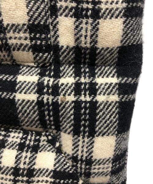 THE NORTHFACE PURPLELABEL（ザ・ノースフェイス パープルレーベル）THE NORTHFACE PURPLELABEL (ザ・ノースフェイス パープルレーベル) Harris Tweed (ハリスツイード) ハリスツィードシェラベスト ブラック×ベージュ サイズ:WSの古着・服飾アイテム