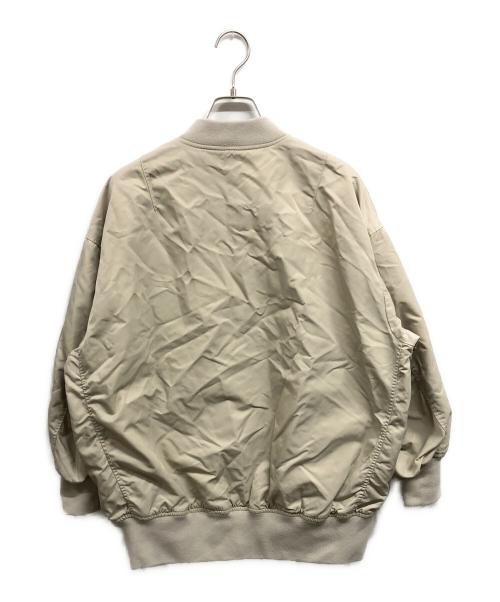 SLOBE IENA（スローブ イエナ）SLOBE IENA (スローブ イエナ) ナイロンツイルMA-1 アイボリー サイズ:Freeの古着・服飾アイテム