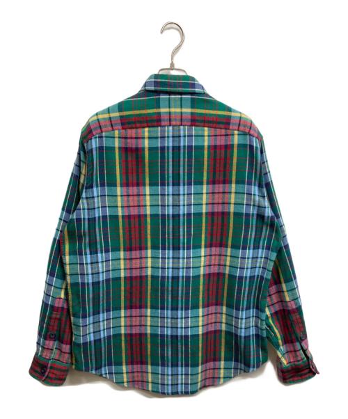 POLO RALPH LAUREN（ポロ・ラルフローレン）POLO RALPH LAUREN (ポロ・ラルフローレン) チェックシャツ グリーン サイズ:Mの古着・服飾アイテム