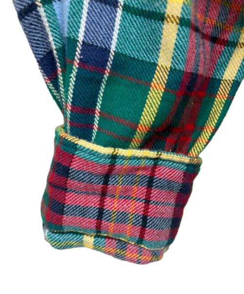 POLO RALPH LAUREN（ポロ・ラルフローレン）POLO RALPH LAUREN (ポロ・ラルフローレン) チェックシャツ グリーン サイズ:Mの古着・服飾アイテム