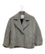 Adam et Ropeアダム エ ロペ）の古着「ボンディングオーバージャケット」｜グレー