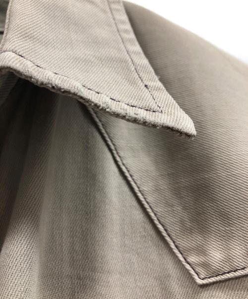 Wrangler（ラングラー）Wrangler (ラングラー) RHC Ron Herman (アールエイチシー ロンハーマン) ウエスタンシャツ ベージュ サイズ:Ｌの古着・服飾アイテム