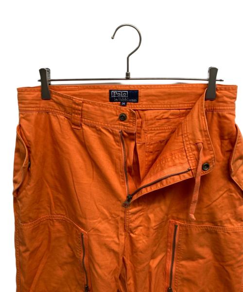 POLO RALPH LAUREN（ポロ・ラルフローレン）POLO RALPH LAUREN (ポロ・ラルフローレン) カーゴパンツ オレンジ サイズ:34の古着・服飾アイテム