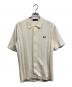 FRED PERRY（フレッドペリー）の古着「Button Through Short Sleeve Polo Shirt」｜アイボリー