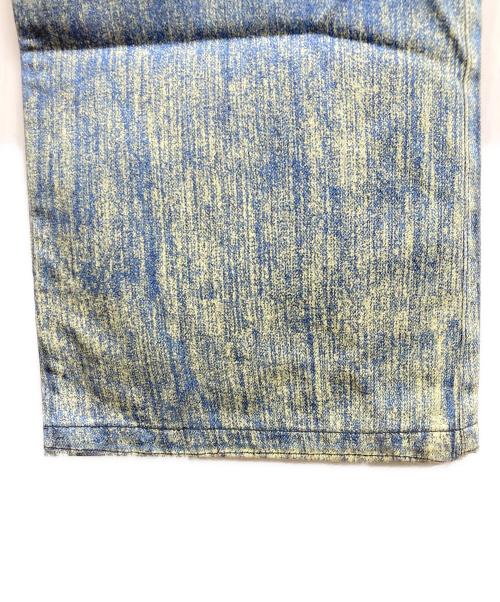 CAMPERLAB（カンペールラボ）CAMPERLAB (カンペールラボ) Paint Print Denim Jeans ブルー サイズ:28の古着・服飾アイテム
