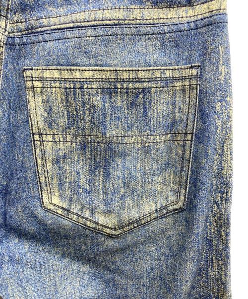 CAMPERLAB（カンペールラボ）CAMPERLAB (カンペールラボ) Paint Print Denim Jeans ブルー サイズ:28の古着・服飾アイテム