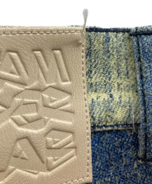 CAMPERLAB（カンペールラボ）CAMPERLAB (カンペールラボ) Paint Print Denim Jeans ブルー サイズ:28の古着・服飾アイテム