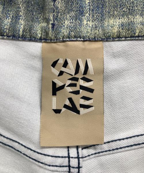 CAMPERLAB（カンペールラボ）CAMPERLAB (カンペールラボ) Paint Print Denim Jeans ブルー サイズ:28の古着・服飾アイテム