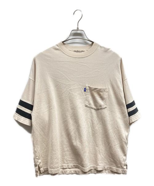 REMI RELIEF（レミレリーフ）REMI RELIEF (レミレリーフ) GORDON MILLER (ゴードンミラー) ポケットTシャツ/REMI RELIEF/GORDON MILLER ベージュ サイズ:Mの古着・服飾アイテム