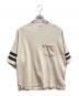 REMI RELIEF（レミレリーフ）の古着「ポケットTシャツ/REMI RELIEF/GORDON MILLER」｜ベージュ