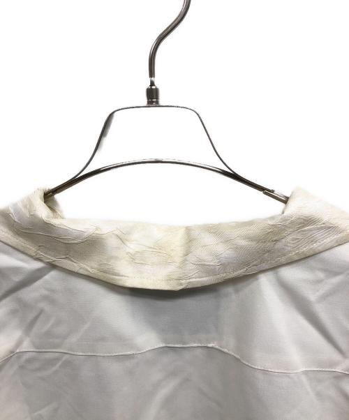 glamb（グラム）glamb (グラム) Blue Noise Open Collar Shirt ベージュ サイズ:Mの古着・服飾アイテム