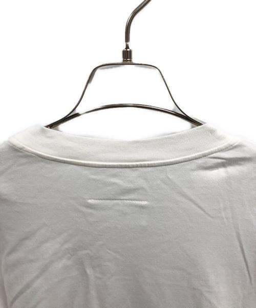 MM6 Maison Margiela（エムエムシックスメゾンマルジェラ）MM6 Maison Margiela (エムエムシックスメゾンマルジェラ) INVITATION Tシャツ ホワイト サイズ:Sの古着・服飾アイテム