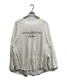 DAIRIKU（ダイリク）の古着「“Tour“ Big Raglan Tee」｜ホワイト